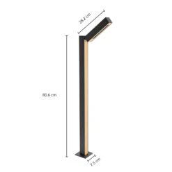 Lucande Taskalin LED-Wegeleuchte, 1-flammig, 90 Cm -Lampen Welt 5257016 3