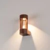 SLV Slots Wall LED-Außenwandleuchte Rost 4 SLV Slots Wall LED-Außenwandleuchte Rost -Lampen Welt 5504669