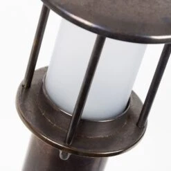 Sockellampe Resident 3 Aus Messing, Bronze -Lampen Welt 5515603 2