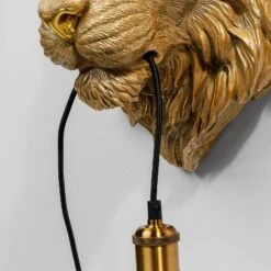 KARE Animal Tiger Head Wandleuchte Mit Stecker -Lampen Welt 5517806 4