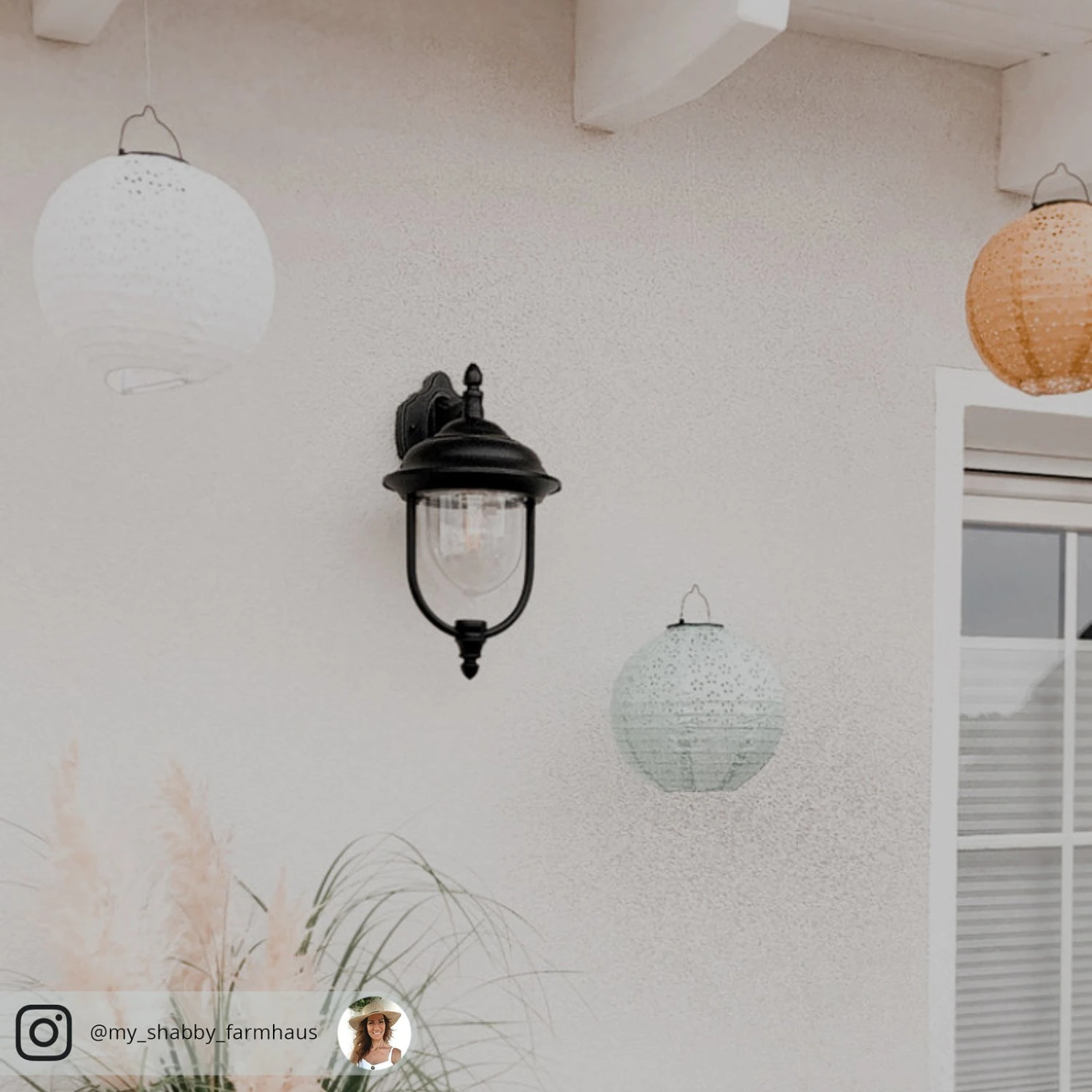 Konstsmide Außenwandleuchte Parma, Laterne Hängend In Schwarz 7 Konstsmide Außenwandleuchte Parma, Laterne Hängend In Schwarz – Bild 7