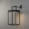 Konstsmide LED-Solarlaterne Portofino, Wand / Tisch, Schwarz -Lampen Welt 5522688