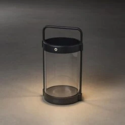 Konstsmide LED-Solarlaterne Crotone, Dimmbar, USB 10 Konstsmide LED-Solarlaterne Crotone, Dimmbar, USB -Lampen Welt 5522723 2