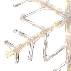 Leuchtende LED Schneeflocke, Warmweiß 40cm -Lampen Welt 5524222 2