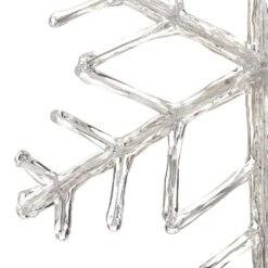 Leuchtende LED Schneeflocke, Warmweiß 40cm -Lampen Welt 5524222 3