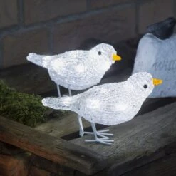 Niedliche Außen-Deko LED Vogelquintett -Lampen Welt 5524547 2