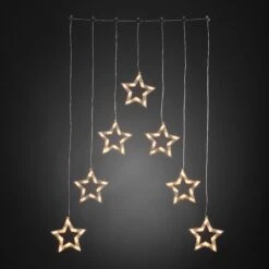 LED-Lichtervorhang Sterne 70-flg. -Lampen Welt 5524559 2