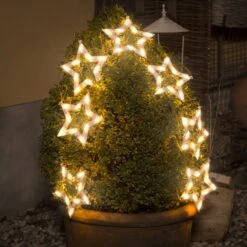 LED-Lichtervorhang Sterne 70-flg. -Lampen Welt 5524559 3