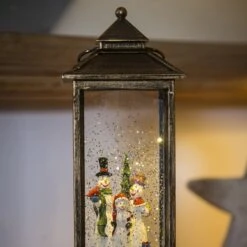 Schneemann-Laterne LED Wassergefüllt Batteriebetr. 10 Schneemann-Laterne LED Wassergefüllt Batteriebetr. -Lampen Welt 5524572 3