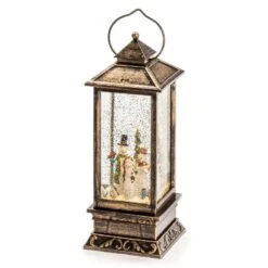 Schneemann-Laterne LED Wassergefüllt Batteriebetr. 13 Schneemann-Laterne LED Wassergefüllt Batteriebetr. -Lampen Welt 5524572 6