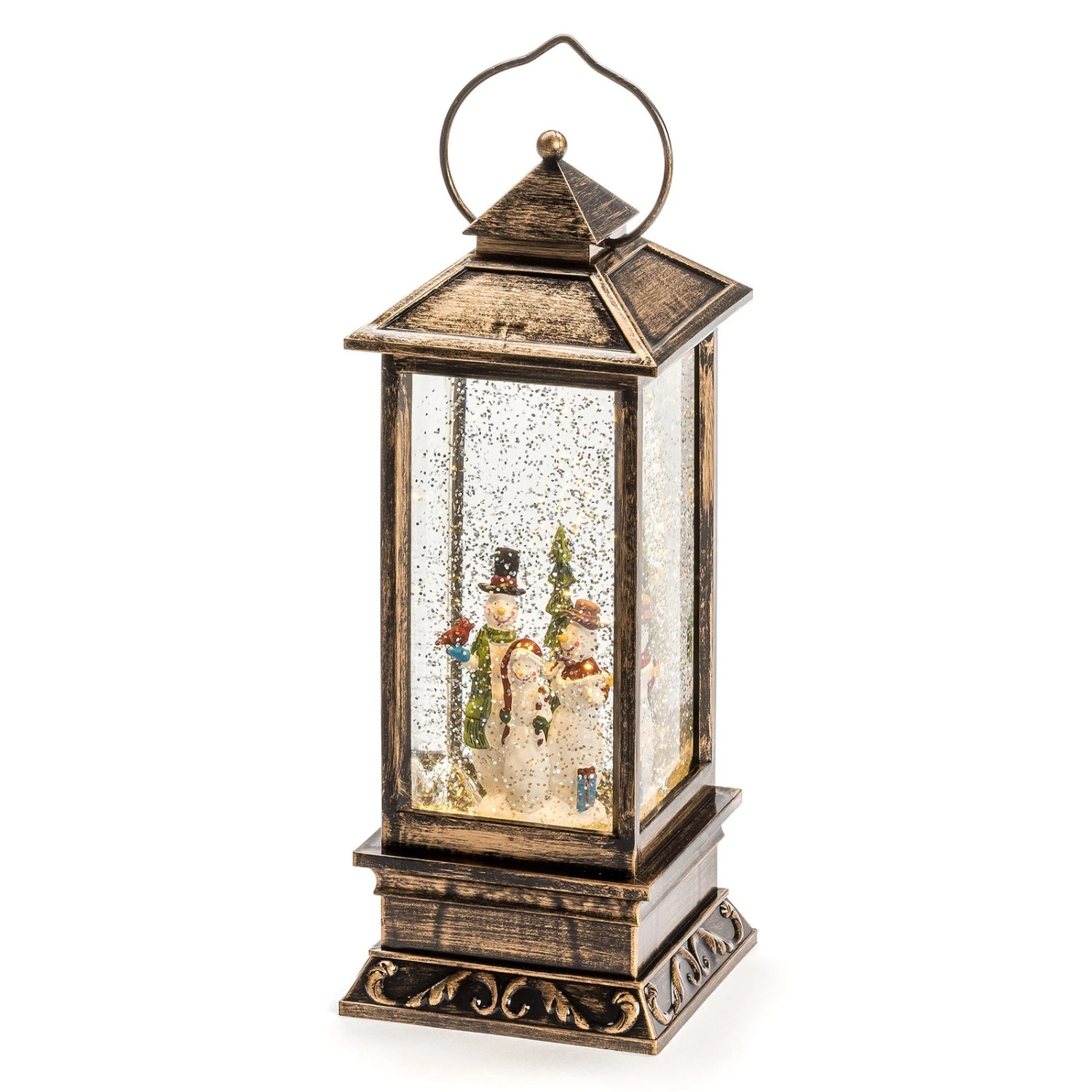 Schneemann-Laterne LED Wassergefüllt Batteriebetr. 7 Schneemann-Laterne LED Wassergefüllt Batteriebetr. – Bild 7