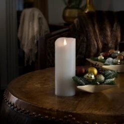 Mit 3D-Flamme Ausgestattet - LED-Kerze Echtwachs 12 Mit 3D-Flamme Ausgestattet - LED-Kerze Echtwachs -Lampen Welt 5524779 5