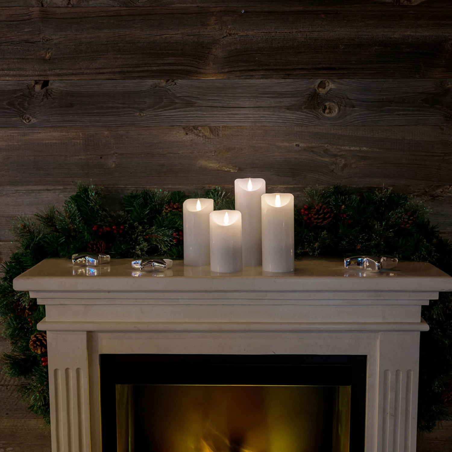 Mit 3D-Flamme Ausgestattet - LED-Kerze Echtwachs 7 Mit 3D-Flamme Ausgestattet - LED-Kerze Echtwachs – Bild 7