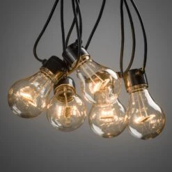 LED-Lichterkette Glühfadenoptik Bernstein 5-flg. -Lampen Welt 5524805 6