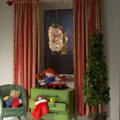 Für Innen - LED-Fensterbild Schneemann 9 Für Innen - LED-Fensterbild Schneemann -Lampen Welt 5524845 4