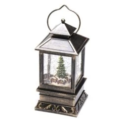 Schneelaterne Weihnachtsmarkt LED Wassergefüllt -Lampen Welt 5524860 2