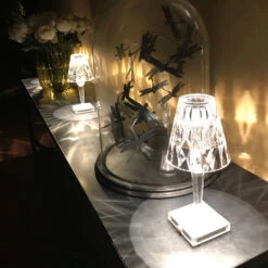 Kartell Battery - LED-Tischlampe IP54, Transparent -Lampen Welt 5541032 4