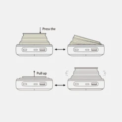 MiPow PopCandle 10000 Ladegerät Mobil, Nachtlicht -Lampen Welt 5543028 8