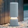 Luceplan Nui B LED-Terrassenleuchte Aus Beton DALI 26 Luceplan Nui B LED-Terrassenleuchte Aus Beton DALI -Lampen Welt 6030600
