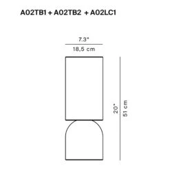 Luceplan Nui B LED-Terrassenleuchte Aus Beton DALI -Lampen Welt 6030600 4