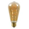 LED-Lampe E27 ST64 4W 2.200K Amber Mit Sensor -Lampen Welt 6055635