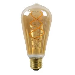 LED-Lampe E27 ST64 4W 2.200K Amber Mit Sensor