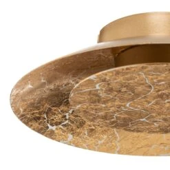 LED-Deckenleuchte Foskal Messing, Ø 21,5 Cm -Lampen Welt 6055651 2