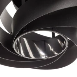 Deckenleuchte Vento Schwarz Ø 40 Cm -Lampen Welt 6089250 5