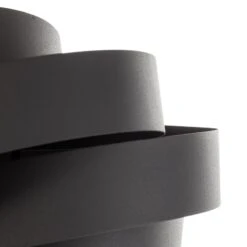 Deckenleuchte Vento Schwarz Ø 40 Cm -Lampen Welt 6089250 6