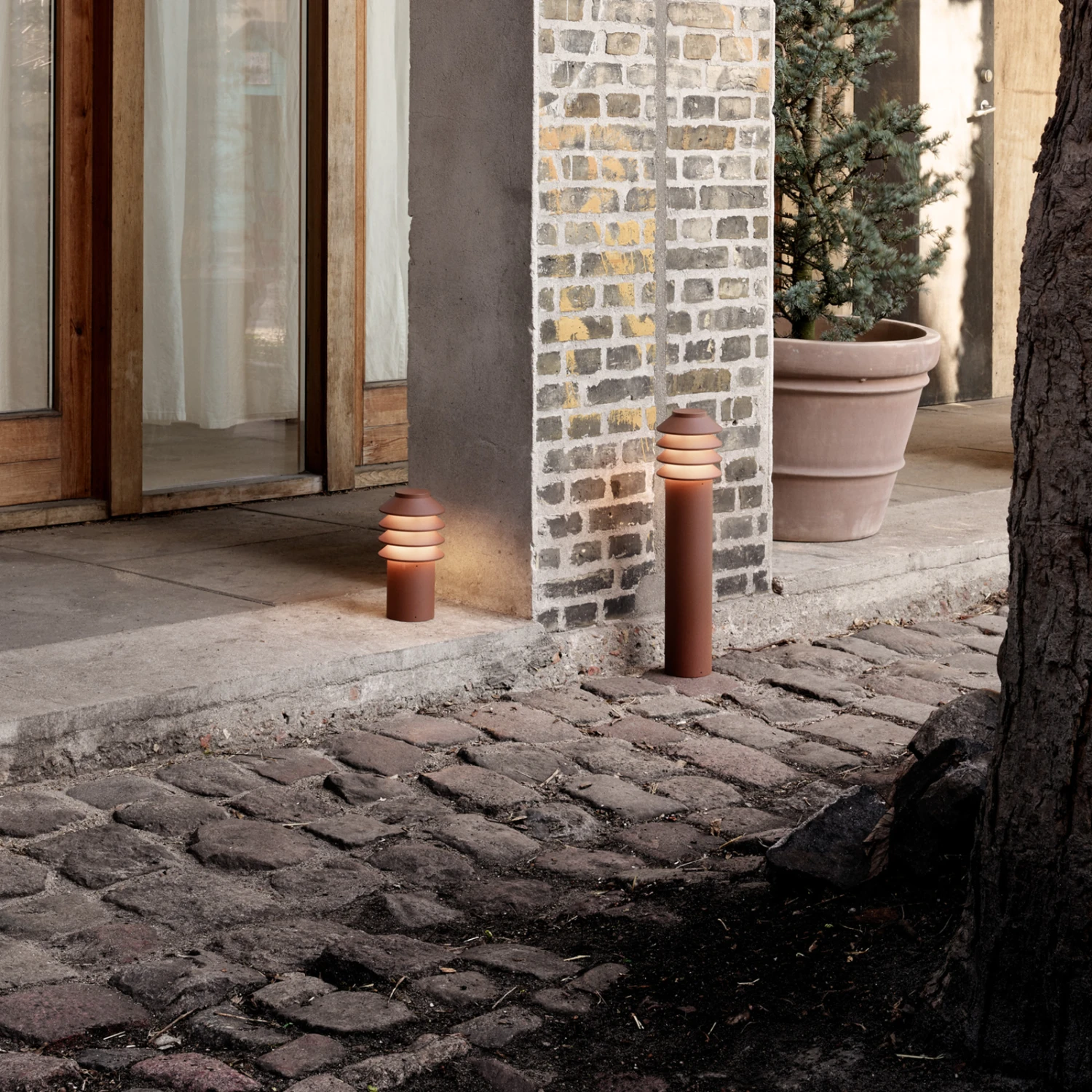 Louis Poulsen Bysted 25 Platte/Adapter Corten 830 4 Louis Poulsen Bysted 25 Platte/Adapter Corten 830 – Bild 4