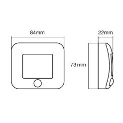 LEDVANCE Nightlux Hall Nachtlicht Sensor Silber -Lampen Welt 6106057 4