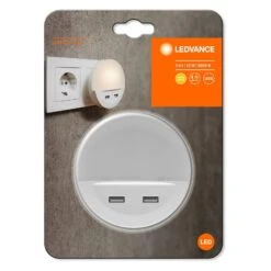 LEDVANCE Lunetta USB LED-Nachtlicht Mit USB-Port 16 LEDVANCE Lunetta USB LED-Nachtlicht Mit USB-Port -Lampen Welt 6106168 7