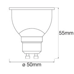 LEDVANCE SMART+ Bluetooth GU10 LED-Lampe 4,9W CCT -Lampen Welt 6106432 5