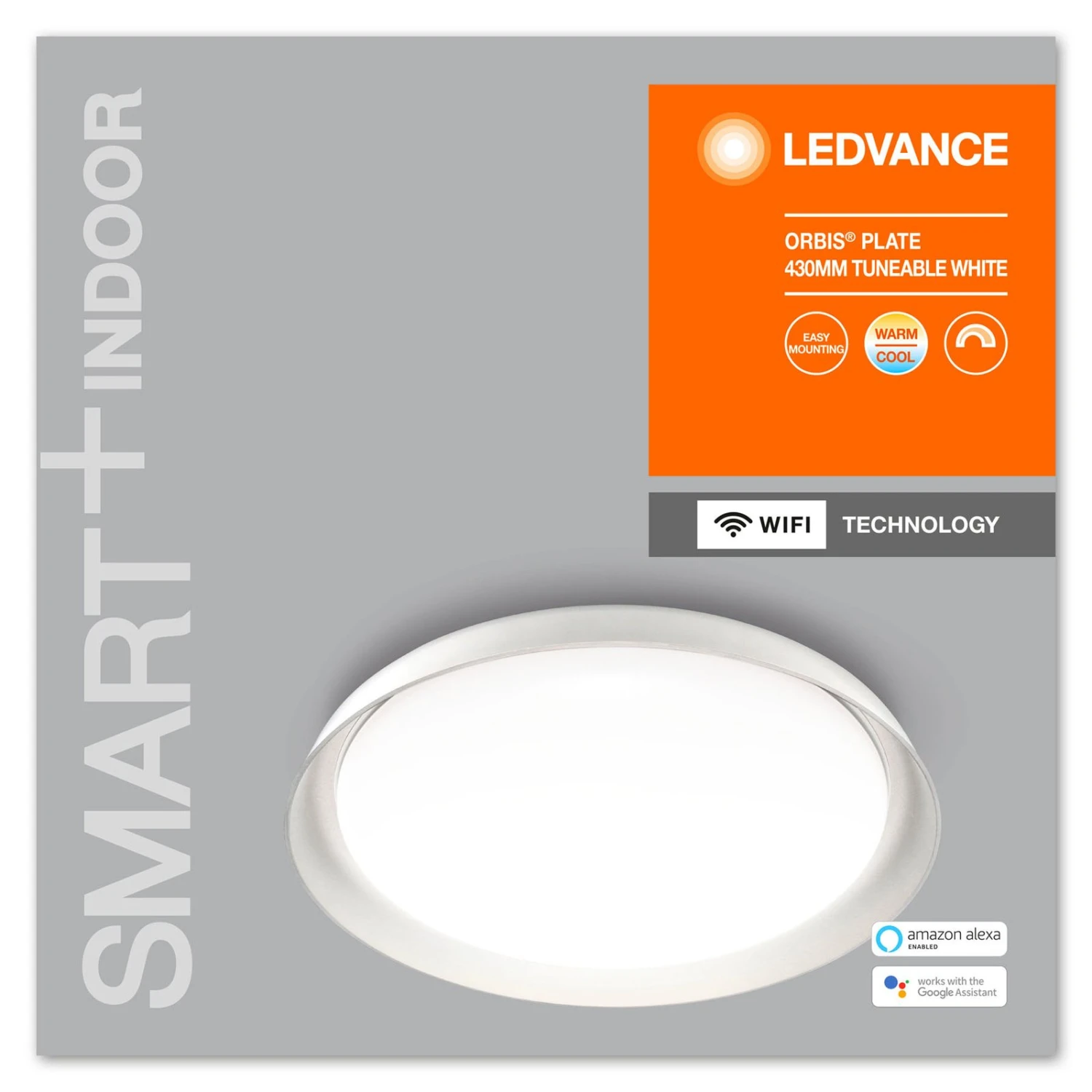 LEDVANCE SMART+ WiFi Orbis Plate CCT 43cm Weiß 8 LEDVANCE SMART+ WiFi Orbis Plate CCT 43cm Weiß – Bild 8