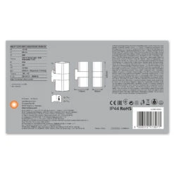 LEDVANCE SMART+ WiFi Cube Wandleuchte RGBW Up/down -Lampen Welt 6106475 8