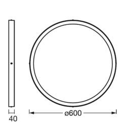 LEDVANCE SMART+ WiFi Orbis Downlight Surface Ø60cm -Lampen Welt 6106588 7
