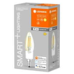 LEDVANCE SMART+ WiFi Filament Candle 40 E14 4W 827 -Lampen Welt 6106634 2