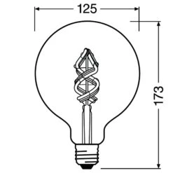LEDVANCE SMART+ WiFi Filament Globe RGBW E27 4,5W 13 LEDVANCE SMART+ WiFi Filament Globe RGBW E27 4,5W -Lampen Welt 6106642 6