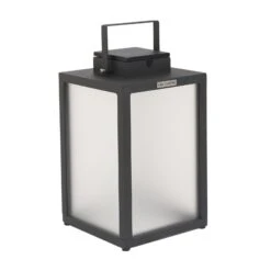 LED-Solarlaterne Tradition, Anthrazit, Höhe 40 Cm -Lampen Welt 6112017 2