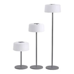 Solar-Stehleuchte Bump, 3 Höhen, Sensor, Anthrazit 9 Solar-Stehleuchte Bump, 3 Höhen, Sensor, Anthrazit -Lampen Welt 6112022 3