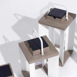 Solarlaterne Teckalu, Duratek/weiß, 36,5cm 13 Solarlaterne Teckalu, Duratek/weiß, 36,5cm -Lampen Welt 6112039 4