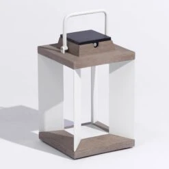 Solarlaterne Teckalu, Duratek/weiß, 36,5cm 14 Solarlaterne Teckalu, Duratek/weiß, 36,5cm -Lampen Welt 6112039 5