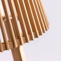 Solar-Stehleuchte Tecka Mit Sensor, Teak -Lampen Welt 6112042 6