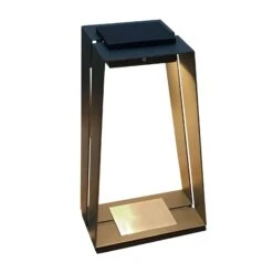 LED-Solarlaterne Skaal Aus Aluminium, 40 Cm, Grau 7 LED-Solarlaterne Skaal Aus Aluminium, 40 Cm, Grau -Lampen Welt 6112060 3