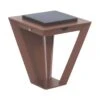 LED-Solarwandleuchte Metro Mit Sensor, Corten -Lampen Welt 6112089