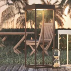 LOOM DESIGN Lucerna Solar-Laterne 50cm Corten -Lampen Welt 6125036 3