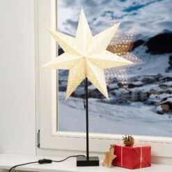 Markslöjd Stand-Stern Solvalla, Höhe 69 Cm, Gold