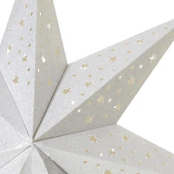 Markslöjd Stand-Stern Solvalla, Höhe 69 Cm, Silber 11 Markslöjd Stand-Stern Solvalla, Höhe 69 Cm, Silber -Lampen Welt 6507521 5