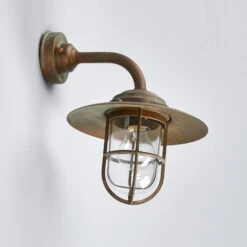 Außenwandleuchte Antique Mit Gitter, Glas Klar -Lampen Welt 6515089 3