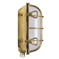 Ovale Schiffsarmatur Hookmessing/opal -Lampen Welt 6515372 1